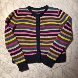 Suzie Kondi  Kadria striped cashmere cardigan xs